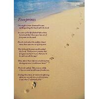 Large Poster - Footprints