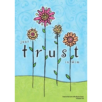 Large Poster - Just Trust In Him