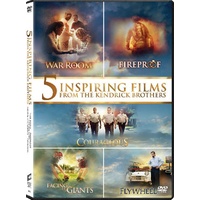 Sherwood Films Boxed Set (5-DVD's) - Courageous/Facing the Giants/Fireproof/Flywheel/ War Room