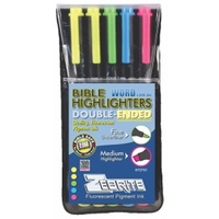 Bible Highlighters Zebrite: Pack of 5