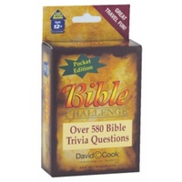 Bible Challenge Pocket Edition: 580 Bible Trivia Questions