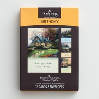 Boxed Cards Birthday: Thomas Kinkade "Painter of Light"