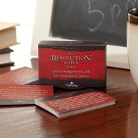 Courageous The Resolution Encouragement Cards For Men (40 Cards)
