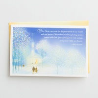 Christmas Premium Boxed Cards: Only Christ Meets Our Needs - Billy Graham (Isaiah 9:6 KJV)