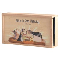 Jesus is Born Bible Box Nativity