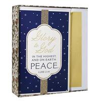 Christmas Boxed Cards: Glory To God In The Highest (Luke 2:14 KJV)