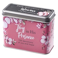 Devotional Cards in a Tin: Joy in His Presence