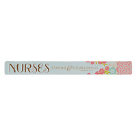 Nurses Strong & Courageous Magnetic Strip - Joshua 1:9