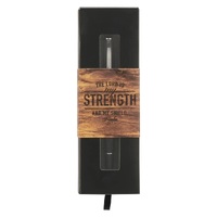 My Strength Black Classic Gift Pen - Psalm 28:7