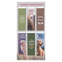 Magnetic Bookmark Set: Pawsitive Encouragement (Set of 6)