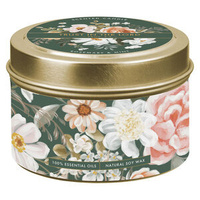 Scented Candle in a Tin: Trust in the Lord Rosemary and Mint Proverbs 3:5