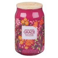 Amazing Grace Woodland Orchard Scented Candle in a Glass Jar