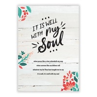 Large Poster - It is Well with My Soul