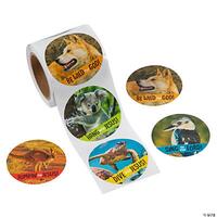 Stickers: Outback Animals (Roll of 100) Assorted Designs