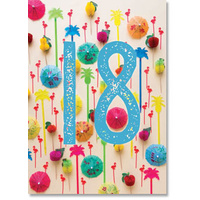 Party Decorations 18th Birthday Card