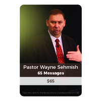 Pastor Wayne Sehmish