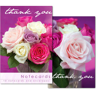 Notecards: Roses - Thank You