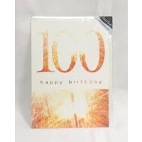 100th Birthday Card