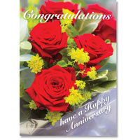 Congratulations Have A Happy Anniversary Card