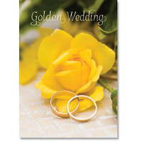 Congratulations On Your Golden Wedding Anniversary - Card