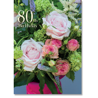 80th Birthday Card