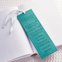 Pagemarker: Serenity Prayer Lux-Leather