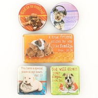 Magnet Set of 5: Pets