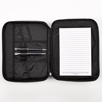 Bible Cover Xlarge Two-Fold Lux-leather Organizer Black