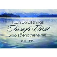 Magnet - I Can Do All Things Through Christ Who Strengthens Me Phil. 4:13