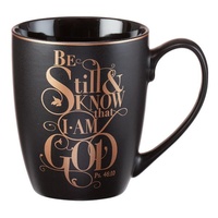 Mug - Be Still And Know Psalm 46:10 Stoneware