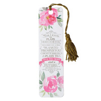 I Know the Plans Bookmark with Tassel - Jeremiah 29:11