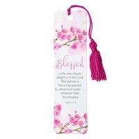 Bookmark Tassel - Blessed Is The one Ps 1:1-3