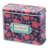 Pray Continually Prayer Cards in Tins