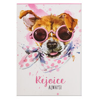 Rejoice Always Illustrated Pet Notepad