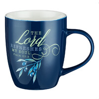 The Lord Refreshes my Soul Coffee Mug - Psalm 23:3