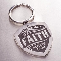 Metal Keyring: Faith - Matthew 17:20