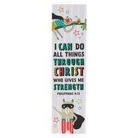 Bookmark Pack: I Can Do All Things Raccoon Superhero (Pack of 10)
