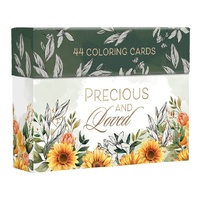Precious and Loved Boxed Coloring Cards