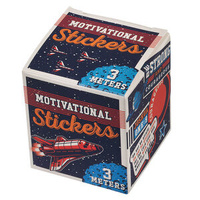 Mini Sticker Roll: Be Strong and Courageous Joshua 1:9 (over 200 Stickers)