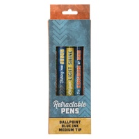 Adventure with Jesus Retractable Pen Set - Psalm 16:11