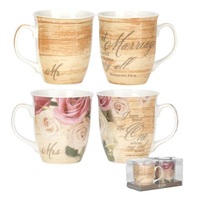 Mr and Mrs Mug - Set of 2