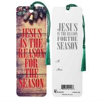 Bookmark with Tassel: Jesus Is the Reason for the Season