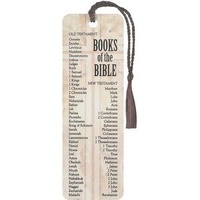 Bookmark With Tassel: Books of the Bible