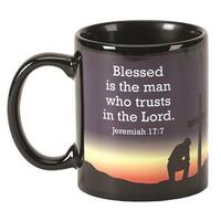 Ceramic Mug Black: Man Of God