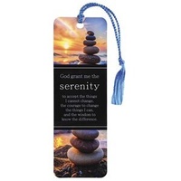 Bookmark with Tassel: Serenity Prayer