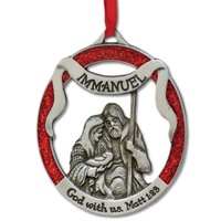 Ornament Christmas 2017: Immanuel God With Us