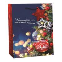Christmas Gift Bag Medium: Unto Us a Child is Born