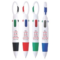 Pen Chubbies 4 In 1 Carabiner Pen (Assorted Designs)