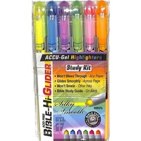 Accu-Gel Bible Hi Glider 6 Piece Study Kit
