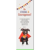 Verse mark - Be Strong and Courageous